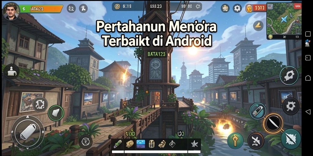 Tampilan gameplay BATA123 yang menegangkan dan penuh strategi.