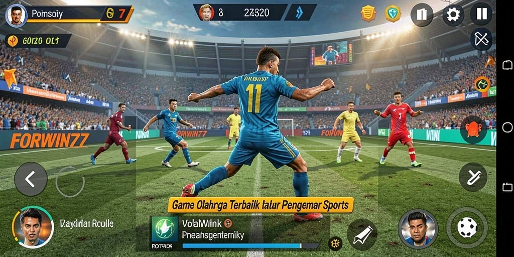 Tampilan menarik dari gameplay <strong>FORWIN77</strong> yang menegangkan.