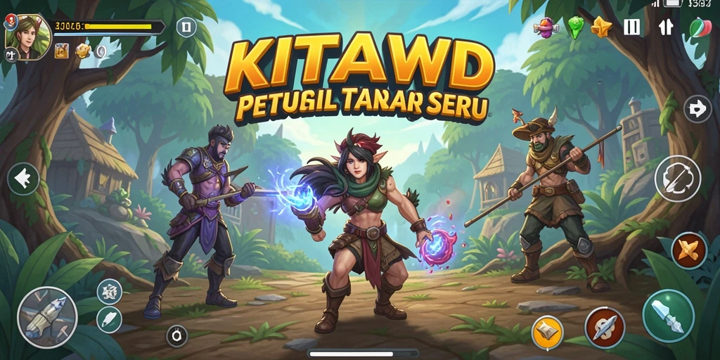 Tampilan gameplay seru pada <strong>KITAWD</strong> dengan petualangan mendebarkan.