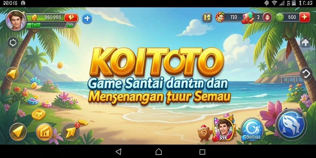 Tangkapan layar KOITOTO menampilkan aksi gameplay yang seru dan interaktif.