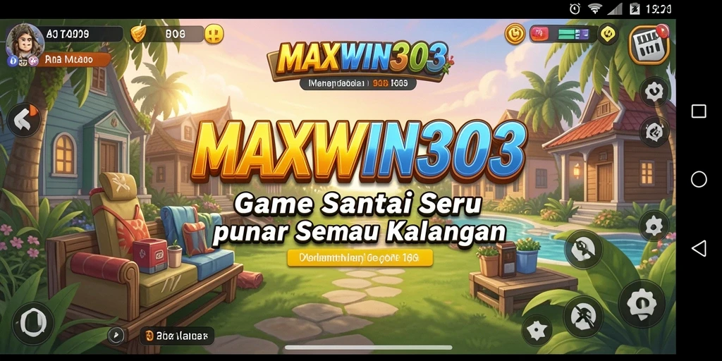 Screenshot gameplay MAXWIN303 yang menunjukkan keseruan bermain Casual.