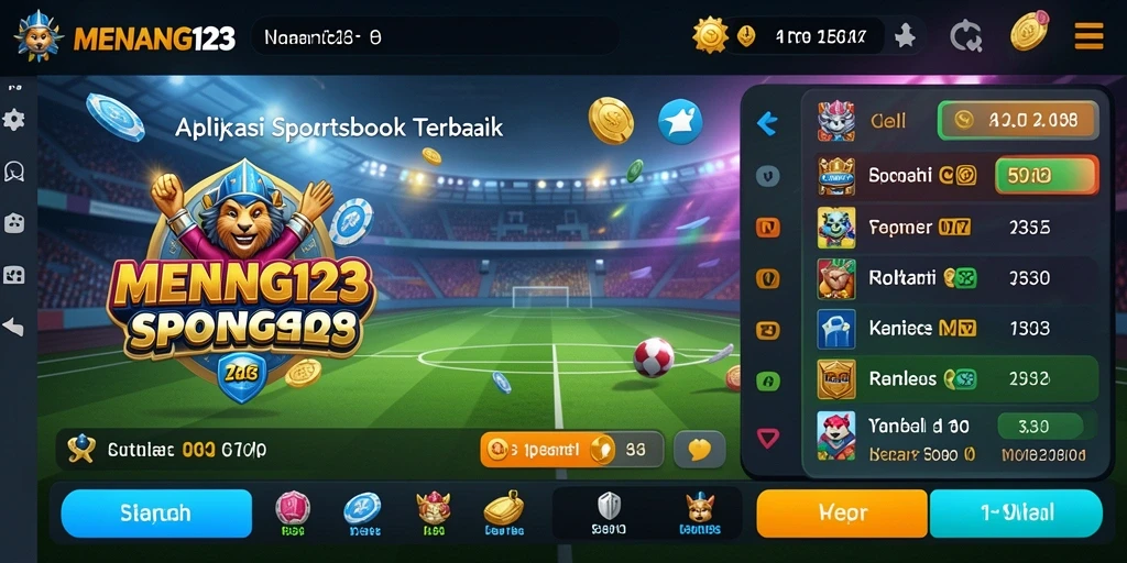 Tangkapan layar MENANG123 menunjukkan antarmuka taruhan yang menarik.