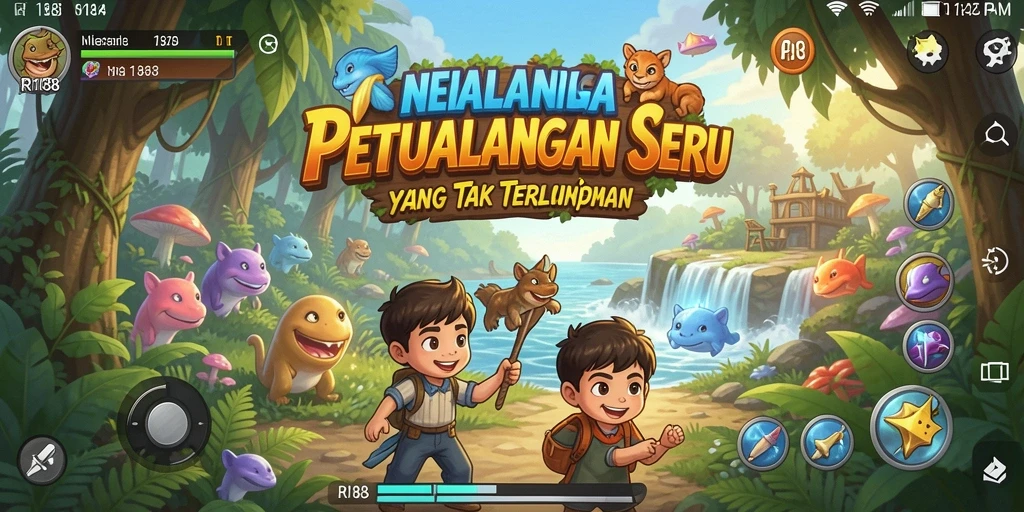 Gameplay seru dan grafis menakjubkan dalam RI188